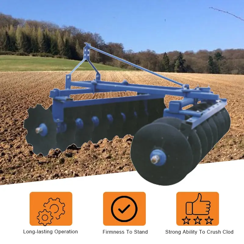 Levol Trator amd Walking Tractor Disc Plough and Rotary Cultivator and Subsoiler and Light and Medium Duty Disc Harrow