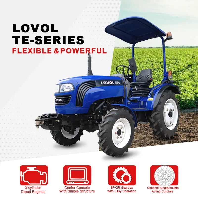 Lovol Wheel Tractor TE series for sale in Zambia(25-35hp)